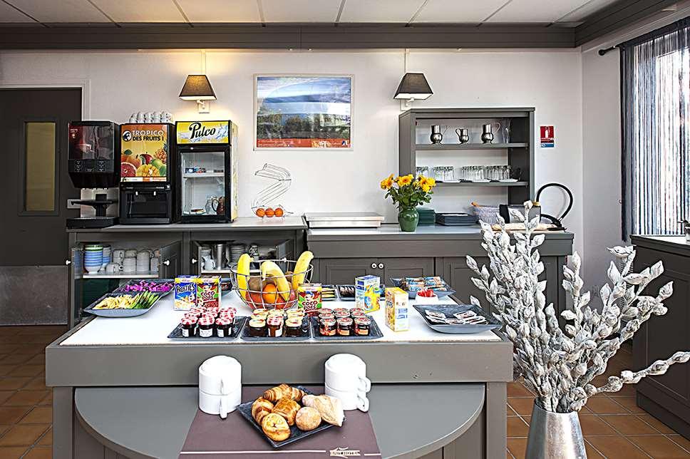 Brit Hotel Bosquet Carcassonne Cite מסעדה תמונה