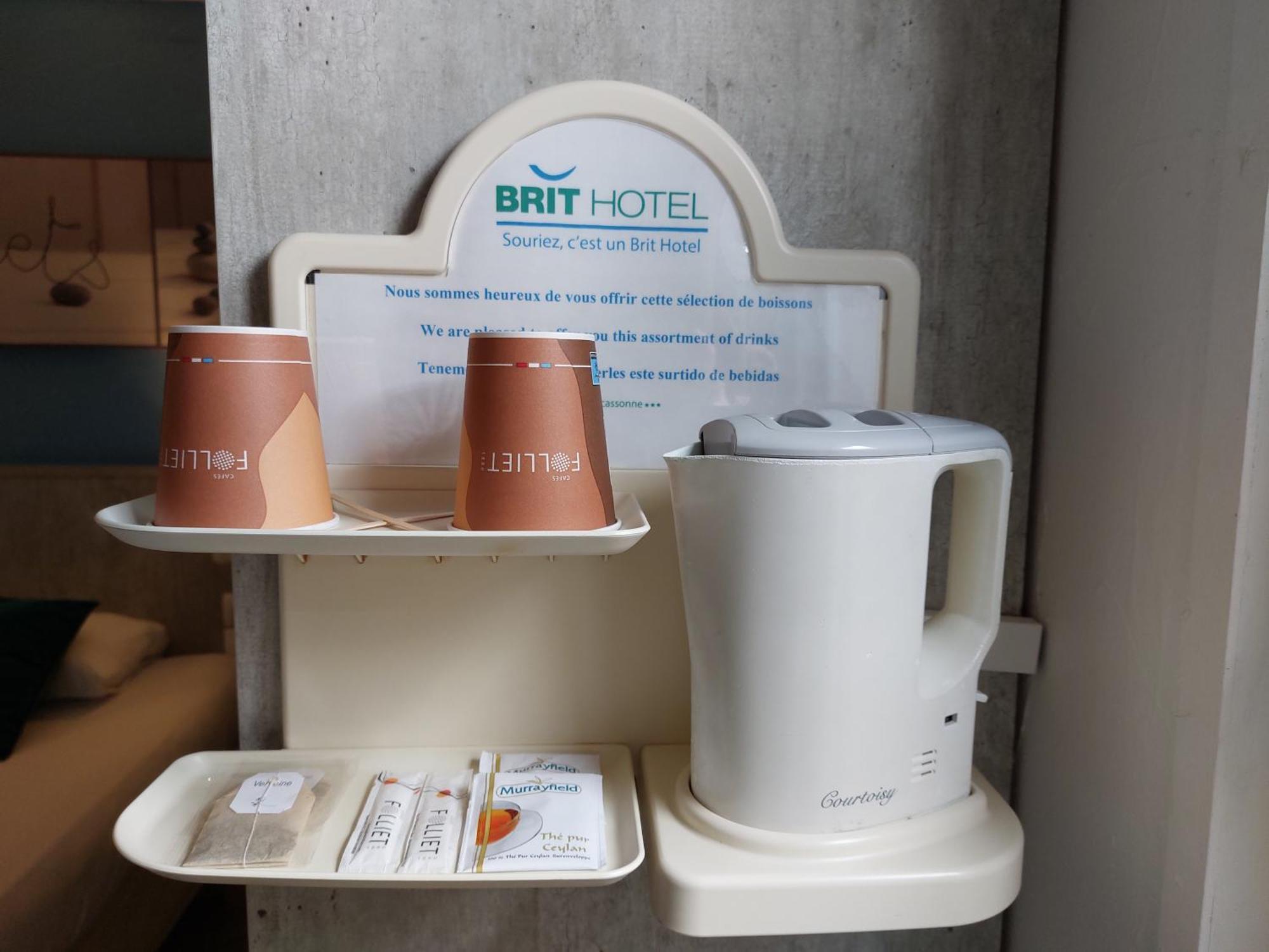 Brit Hotel Bosquet Carcassonne Cite מראה חיצוני תמונה