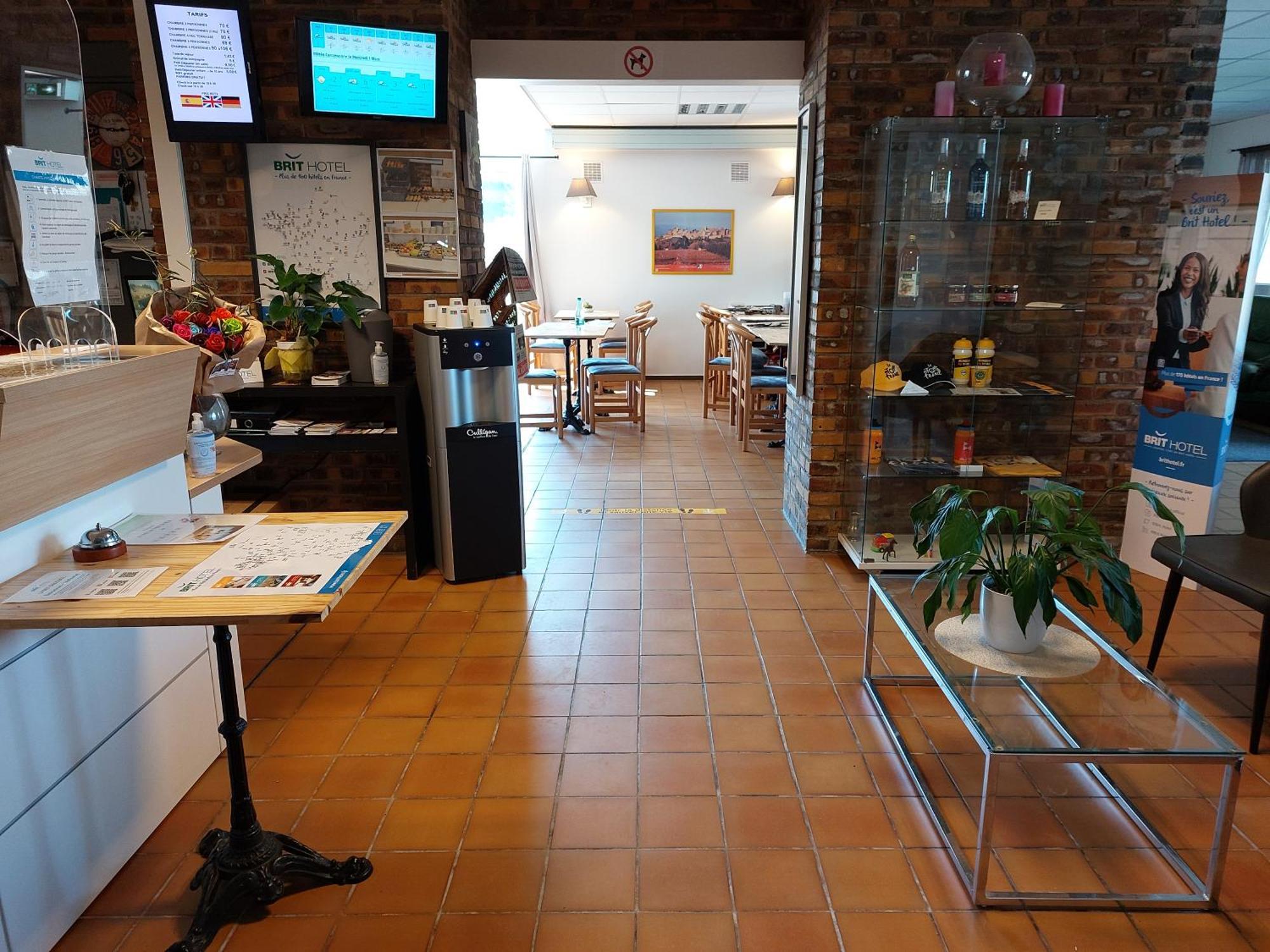 Brit Hotel Bosquet Carcassonne Cite מראה חיצוני תמונה