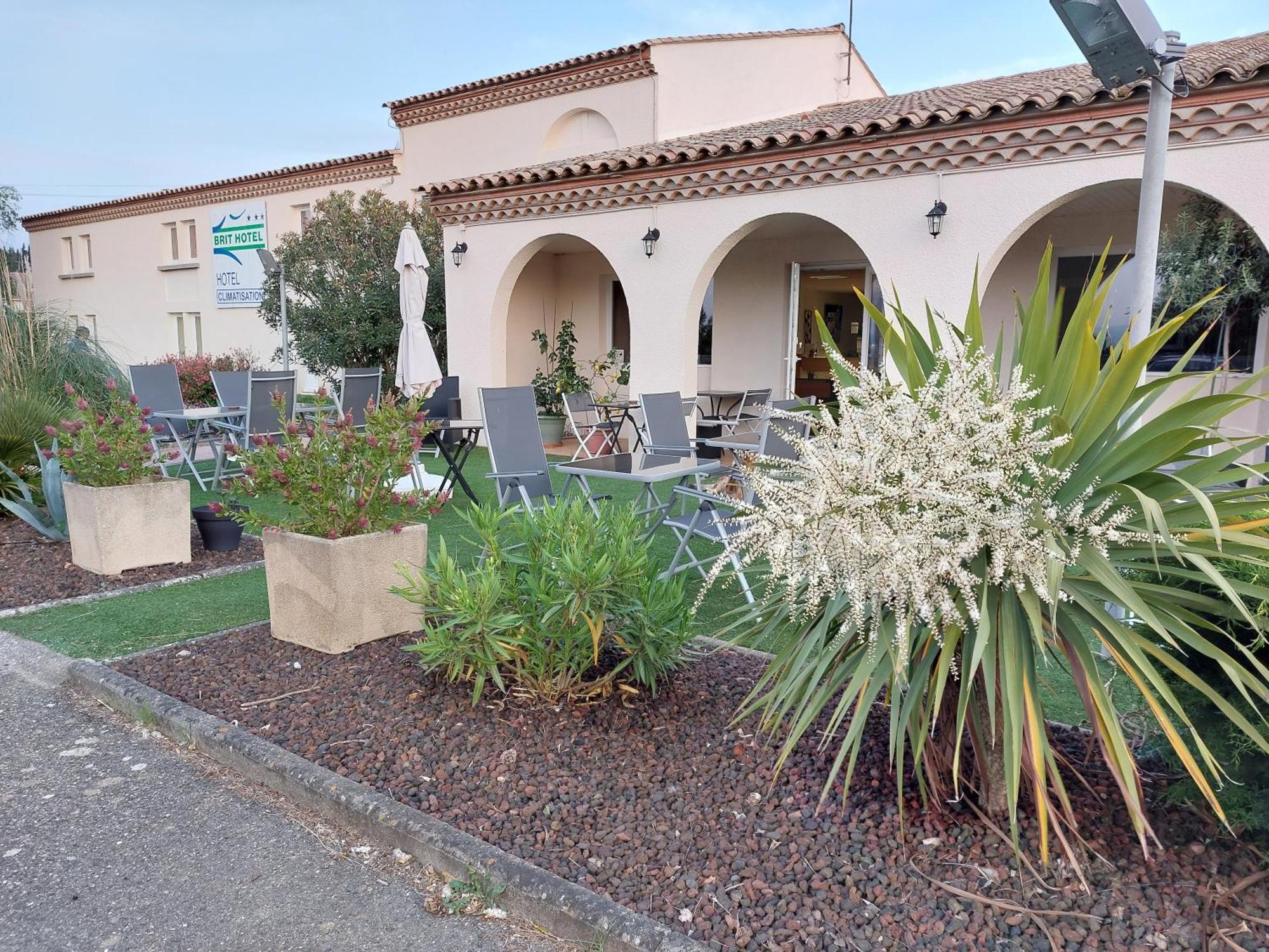 Brit Hotel Bosquet Carcassonne Cite מראה חיצוני תמונה