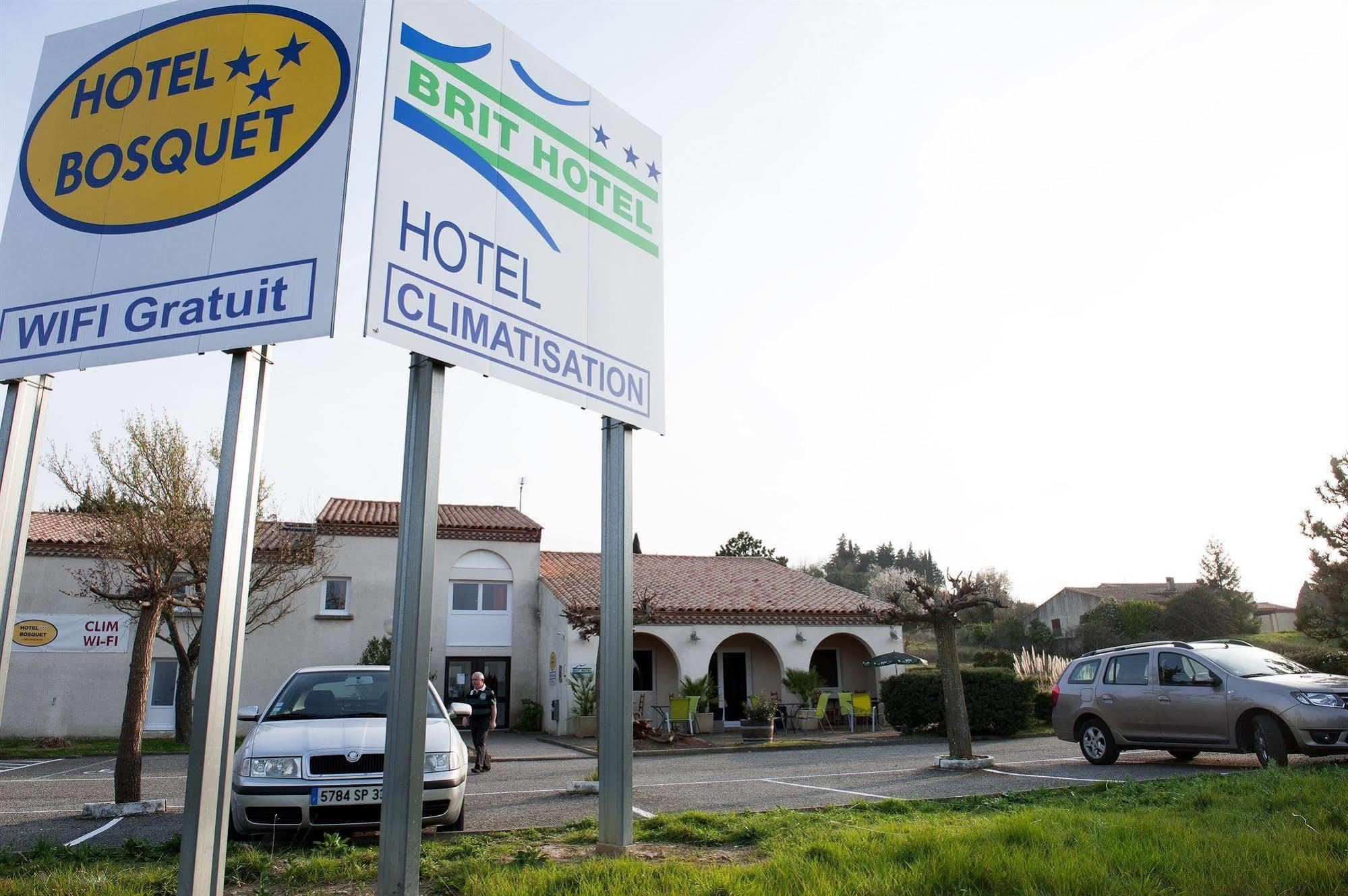 Brit Hotel Bosquet Carcassonne Cite מראה חיצוני תמונה